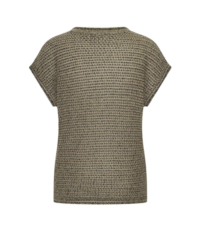 Expresso Pullover in a fancy stitch from a c EX501 Eucalyptus