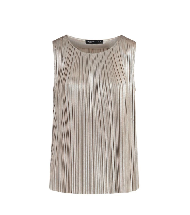 Expresso top silver plisee jersey EX910 Silver