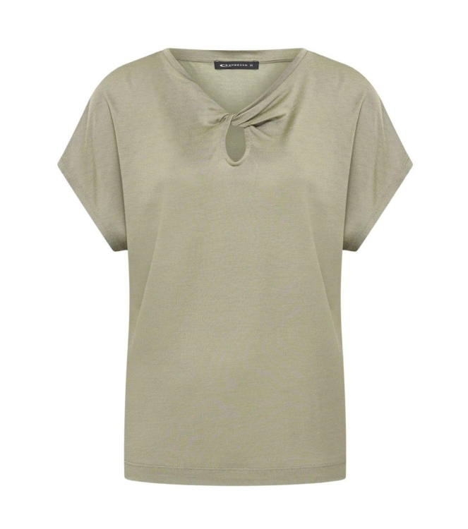 Expresso Tee turn-hole front jersey EX501 Eucalyptus