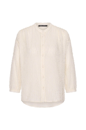 Expresso Sequined blouse EX200 Off white