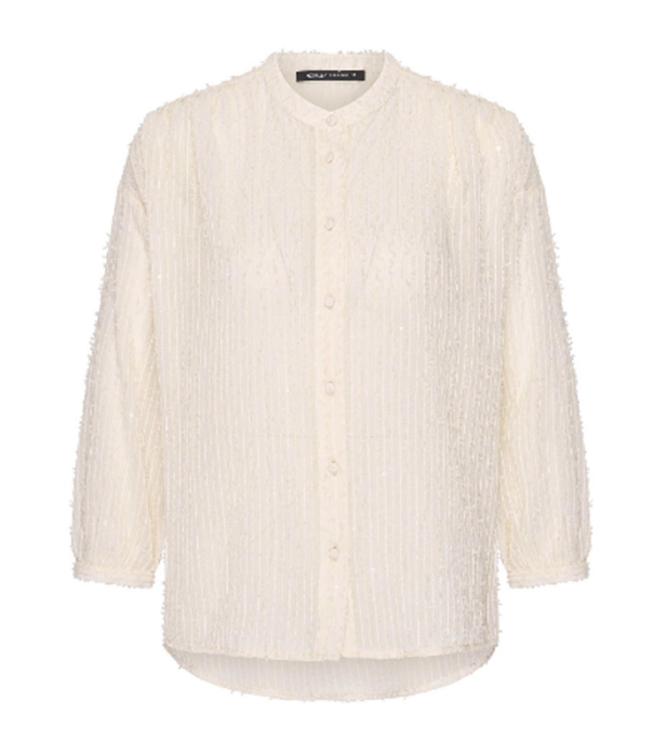 Expresso Sequined blouse EX200 Off white