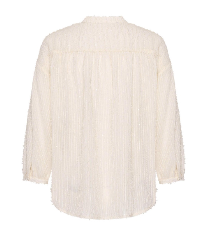 Expresso Sequined blouse EX200 Off white