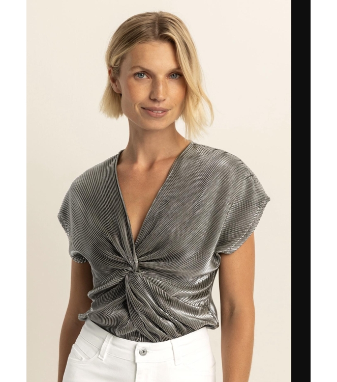 Expresso Top silver plise knot EX501 Eucalyptus