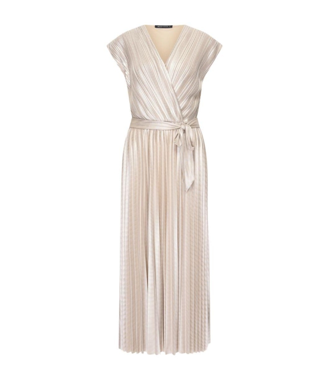 Expresso dress silver plisee EX910 Silver