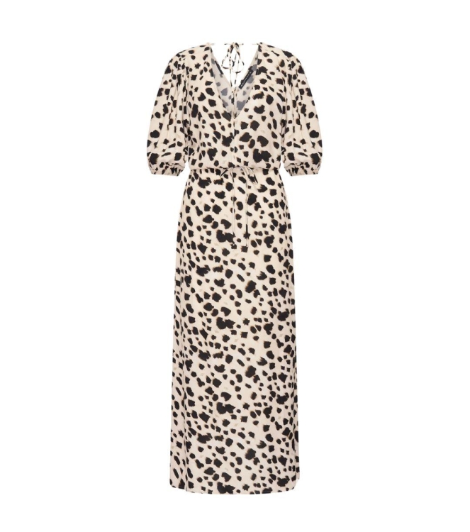 Expresso leopard print dress EX203 Pearl
