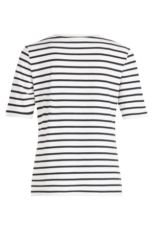 Betty Barclay Shirt Kurz 1/2 Arm 1883 Cream/dark blue