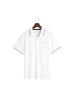 Gant Tipped Piqué Polo Shirt 110 white