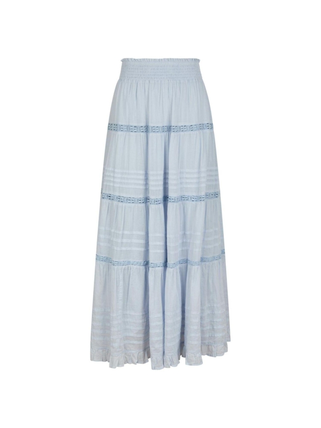 Neo Noir Felicia S volle skirt 145 Light blue