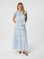 Neo Noir Felicia S volle skirt 145 Light blue