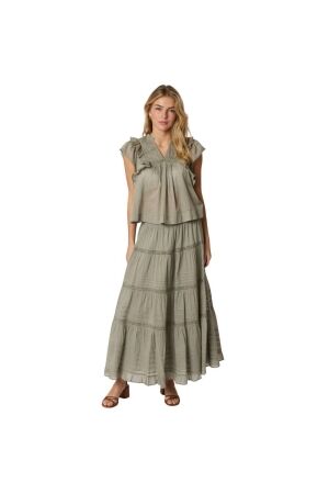 Neo Noir Felicia S volle skirt 627 Smoke green
