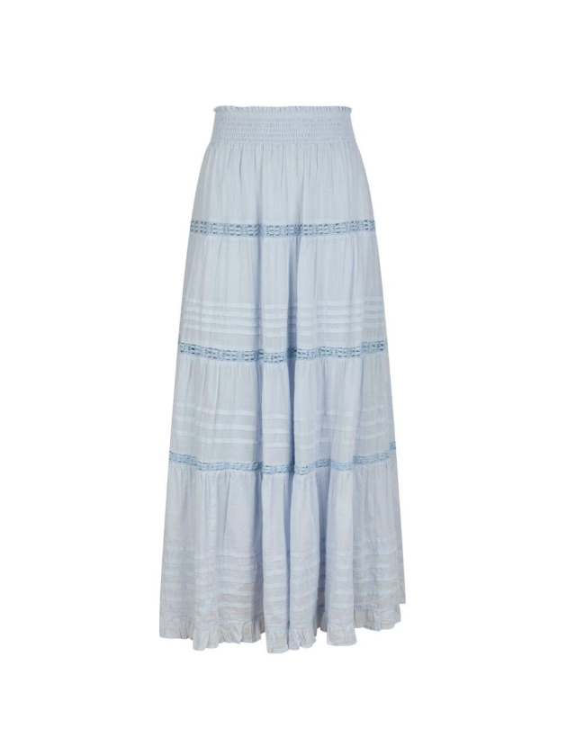 Neo Noir Felicia S volle skirt Light blue