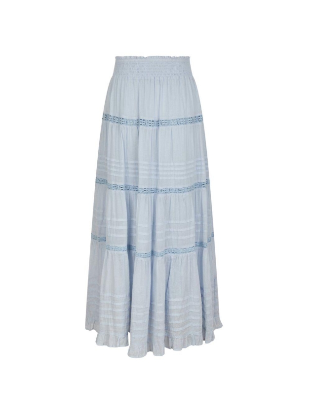 Neo Noir Felicia S volle skirt Light blue