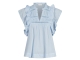 Neo Noir Jayla S voile top 145 Light blue