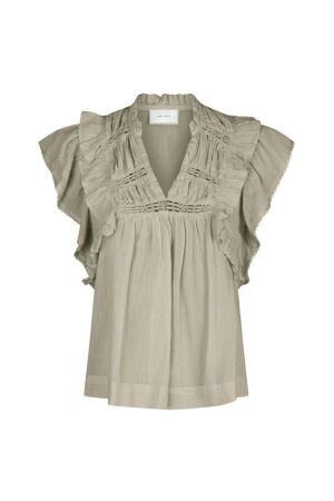 Neo Noir Jayla S voile top 627 Smoke green