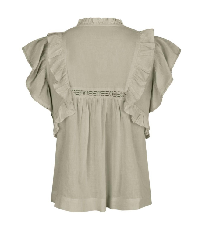Neo Noir Jayla S voile top 627 Smoke green