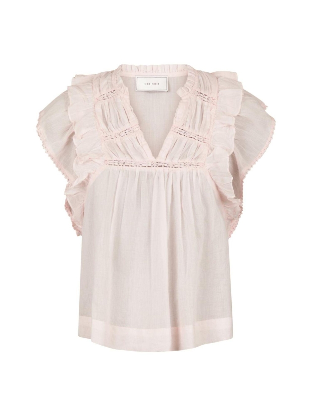 Neo Noir Jayla S voile top 754 Light pink