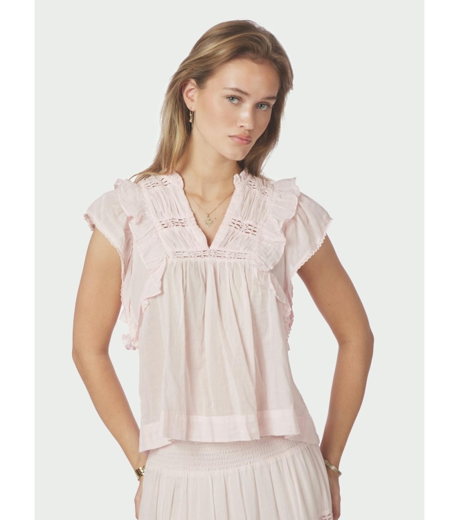 Neo Noir Jayla S voile top 754 Light pink