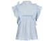 Neo Noir Jayla S voile top Light blue