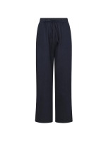 Neo Noir Sonar linen pants 141 Navy