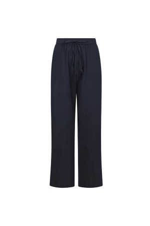 Neo Noir Sonar linen pants 141 Navy
