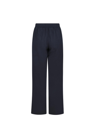 Neo Noir Sonar linen pants 141 Navy