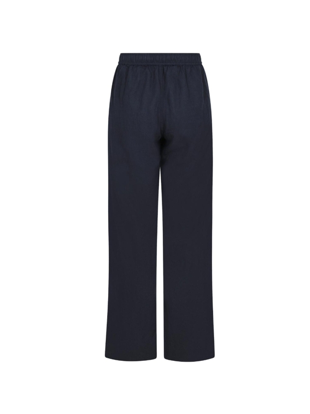 Neo Noir Sonar linen pants 141 Navy