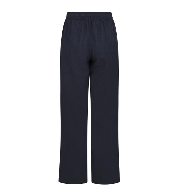 Neo Noir Sonar linen pants 141 Navy