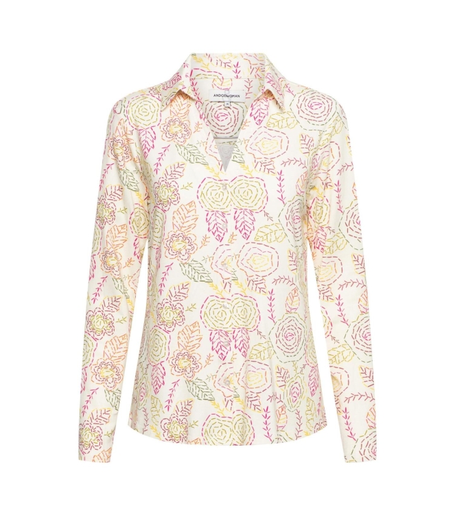Co Woman VAYEN STITCH FLOWER 52025 ch-cream multi