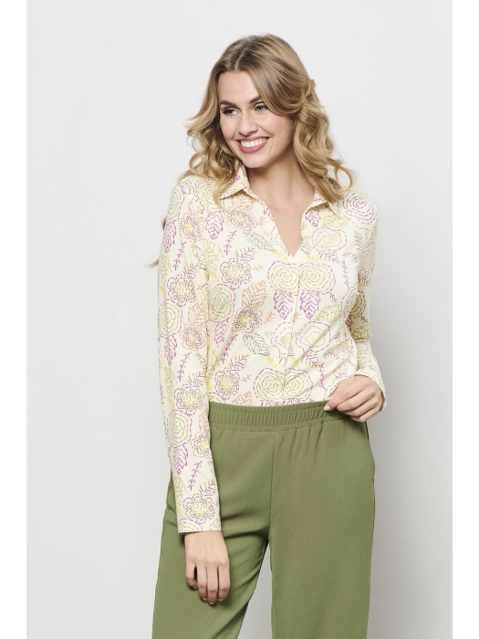 Co Woman VAYEN STITCH FLOWER 52025 ch-cream multi