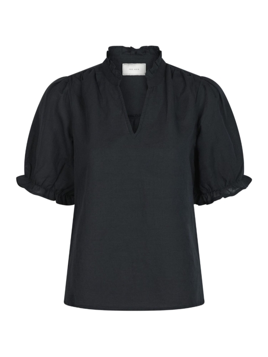 Neo Noir Odesa linen blouse 141 Navy