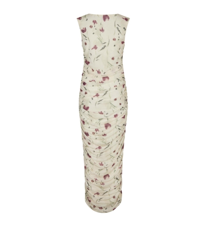 Neo Noir Corilina artist mesh dress 122 Creme