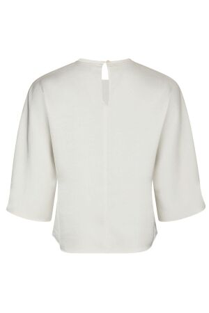 Neo Noir Liora heavy sateen blouse 621 Pearl
