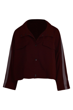 Co Couture AmiraCC box jacket 186 Bourgondy