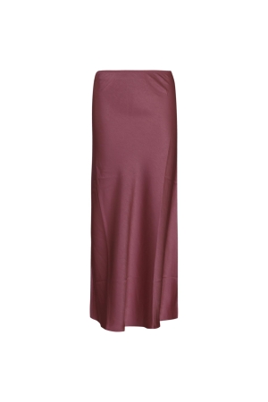 Neo Noir Vicky heavy sateen skirt 823 Evening rose