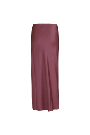 Neo Noir Vicky heavy sateen skirt 823 Evening rose