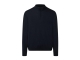 Maerz Pullover Stehkragen Zip 1/1 Arm 399 Navy