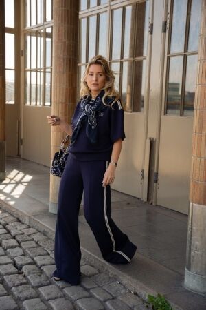 NUKUS Nikki Pants Tape (TT) 70 navy