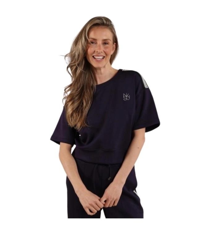 NUKUS Lotte Pullover Scuba Tape (TT) 70 navy