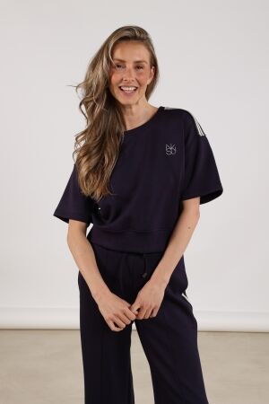 NUKUS Lotte Pullover Scuba Tape (TT) 70 navy