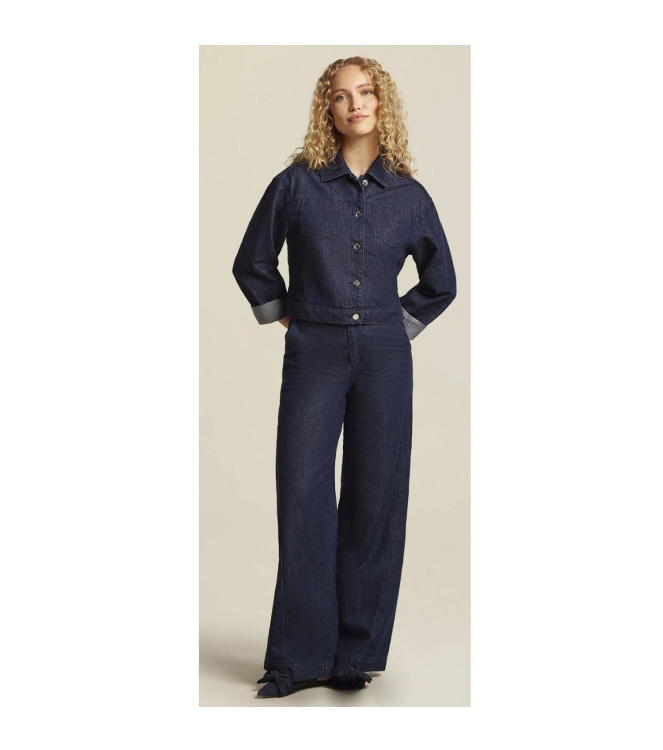 Beaumont MILLY Pants 5630 dark blue denim