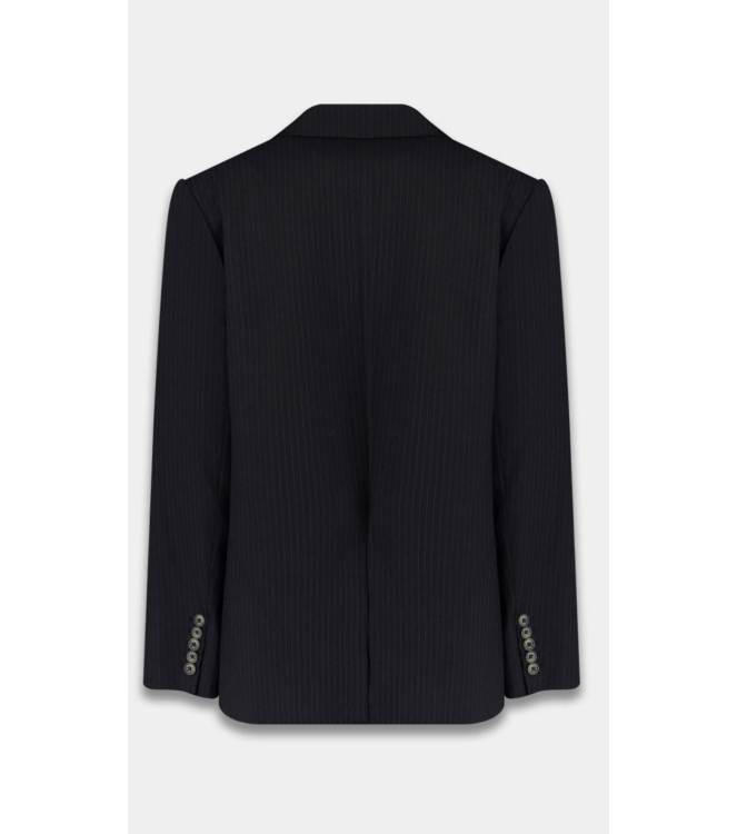 Harper and Yve ANNA-BL 1264 stripe black vintage blue