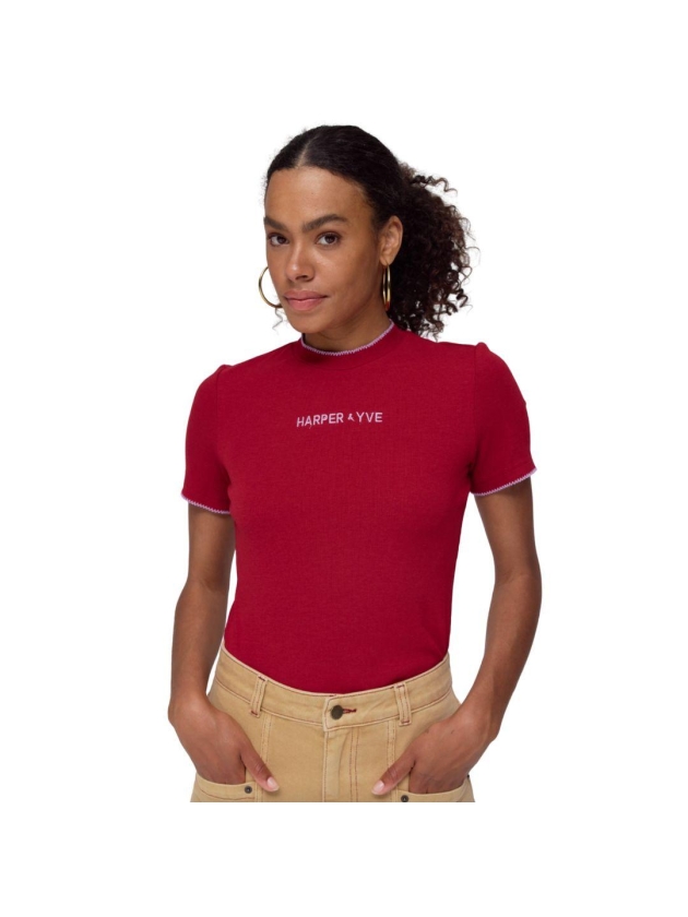 Harper and Yve CAMMY-SS 319 ruby red