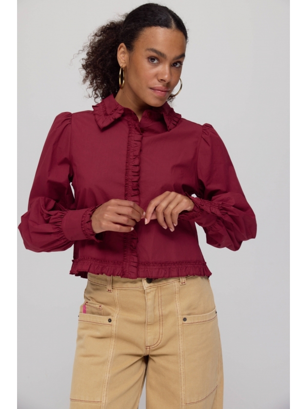 Harper and Yve ELLIE-LS 317 wine berry