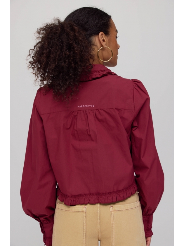 Harper and Yve ELLIE-LS 317 wine berry