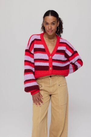 Harper and Yve NOOR-CA 1263 stripe multi  lila love