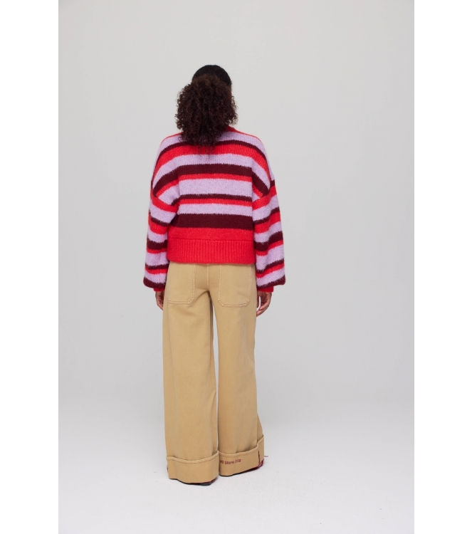 Harper and Yve NOOR-CA 1263 stripe multi  lila love