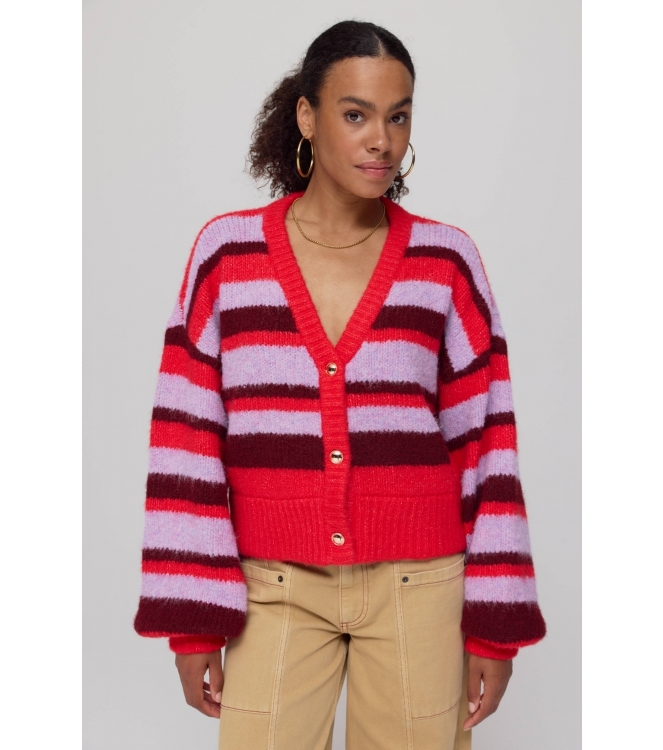 Harper and Yve NOOR-CA 1263 stripe multi  lila love