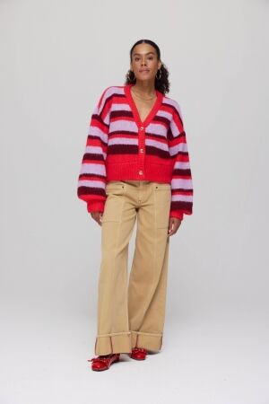 Harper and Yve NOOR-CA 1263 stripe multi  lila love