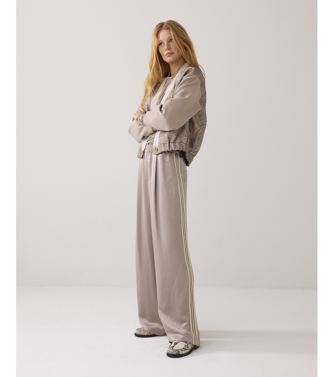 Summum Woman Trousers Heavy silky touch 706 Funghi