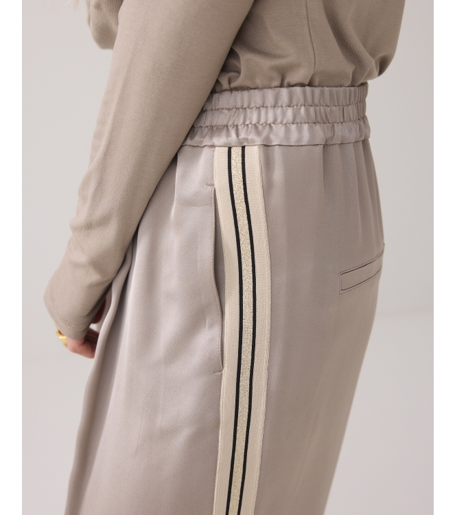 Summum Woman Trousers Heavy silky touch 706 Funghi